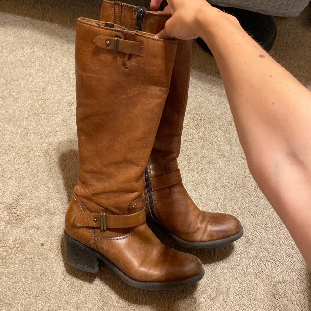 Clarks Leather Boots Women’s 9
